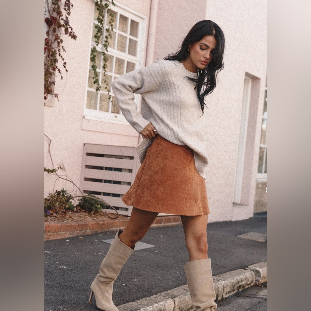 Petal and Pup Tammy Cord Skirt- Gucci